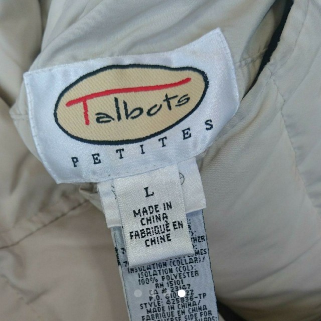 TALBOTS(タルボット)のTalbots リバーシブルダウンコート レディースのジャケット/アウター(ダウンコート)の商品写真