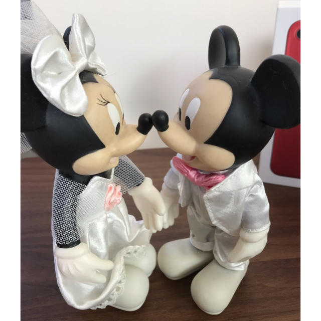 Disney(ディズニー)のウエディングドール ウェルカムボード 結婚式 ミッキー ミニーウエディングドレス ハンドメイドのウェディング(ウェルカムボード)の商品写真