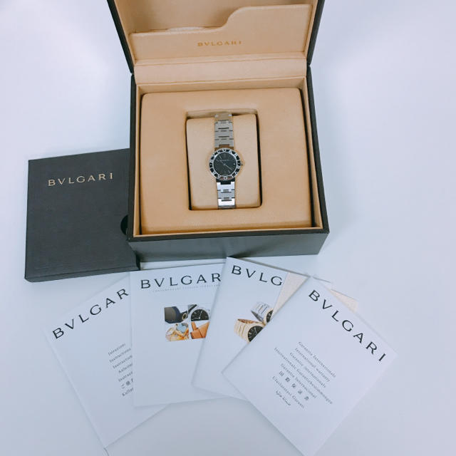 しました BVLGARI BB23SS の通販 by happy-sunday's shop｜ブルガリならラクマ - BVLGARI レディース 腕時計 センチほど