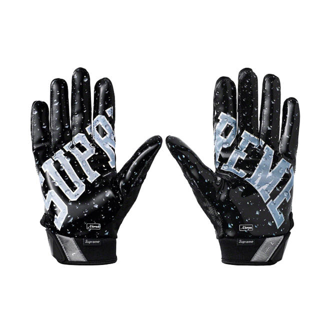 supreme nike  football gloves