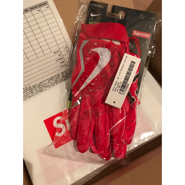 Supreme Nike Vapor Jet 4.0 Gloves large