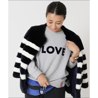 ドゥーズィエムクラス(DEUXIEME CLASSE)の1回着用⭐️Deuxieme Classe KULE LOVE SWEAT (トレーナー/スウェット)