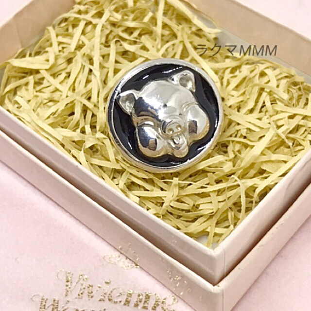 Vivienne Westwood(ヴィヴィアンウエストウッド)のハッピー ピッグ リング／S／silver925 レディースのアクセサリー(リング(指輪))の商品写真