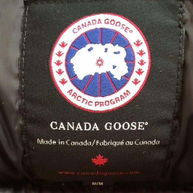 CANADA GOOSE(カナダグース)のカナダグースダウンベスト　希少Mサイズ メンズのジャケット/アウター(ダウンベスト)の商品写真