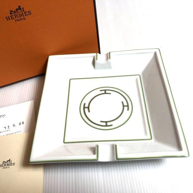 Hermes(エルメス)の未使用品★エルメス★大サイズ 灰皿★Hロゴ アッシュトレイ ジュエリーケース インテリア/住まい/日用品のインテリア小物(灰皿)の商品写真