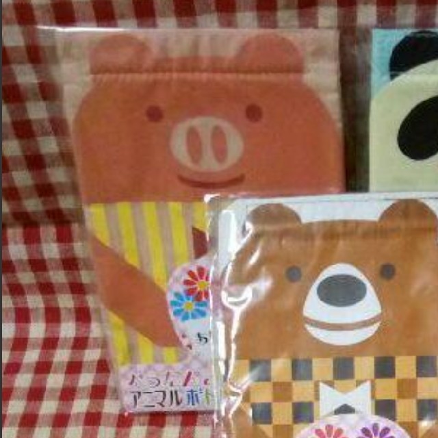 アニマルボトルクーラー その1 ブタ キッズ/ベビー/マタニティの授乳/お食事用品(水筒)の商品写真
