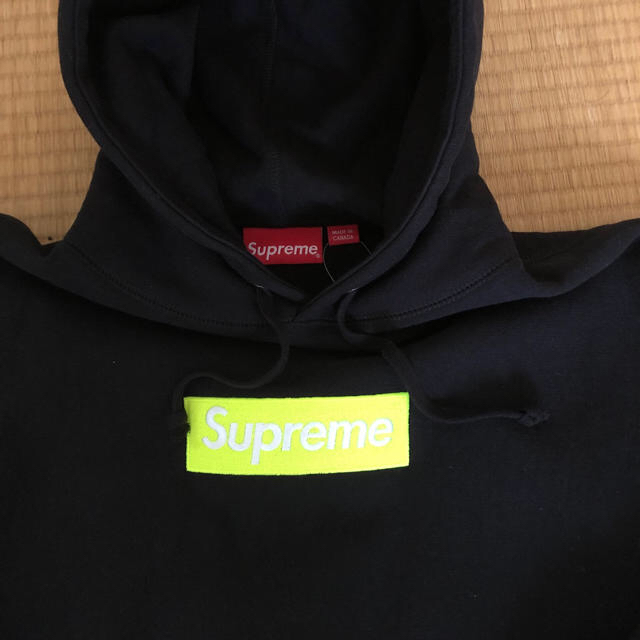 新作商品 Supreme - Sweatshirt Hooded Logo Box Supreme パーカー