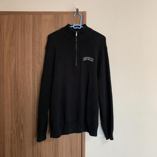 シュプリーム(Supreme)のsupreme arc logo half zip sweater セーター(ニット/セーター)