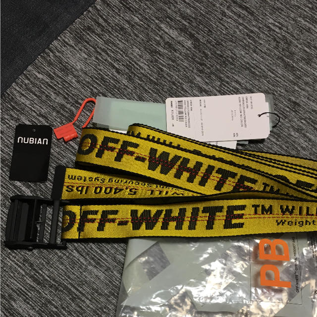 OFF-WHITE(オフホワイト)の値下げ○ off-white ベルト メンズのファッション小物(ベルト)の商品写真