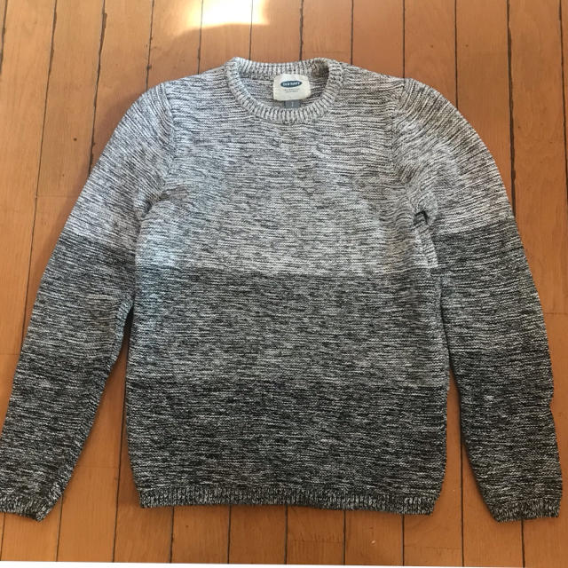 Old Navy(オールドネイビー)のOLD NAVY セーター グレー系グラデーション Ｓ メンズのトップス(ニット/セーター)の商品写真