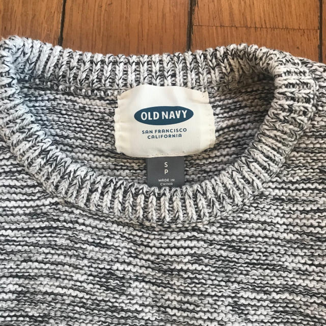 Old Navy(オールドネイビー)のOLD NAVY セーター グレー系グラデーション Ｓ メンズのトップス(ニット/セーター)の商品写真