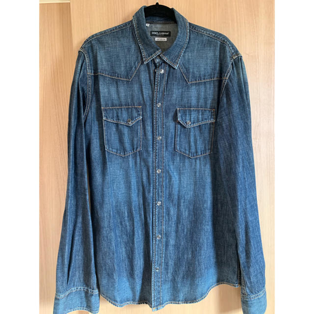 DOLCE&GABBANA - Dolce&Gabbana デニムシャツの通販 by やつ's shop