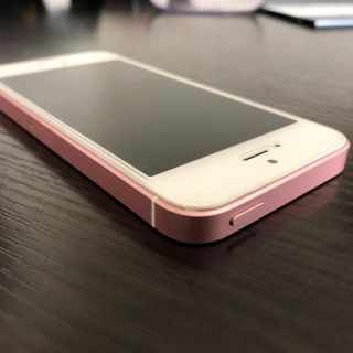 アイフォーン(iPhone)のIPHONE SE 64GB ROSE GOLD SIMフリー(スマートフォン本体)