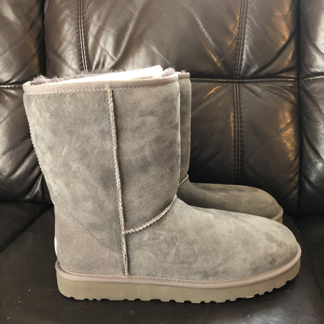 ugg classic short grey ムートンブーツ