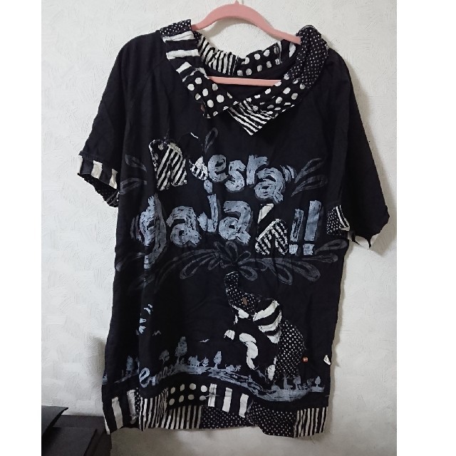 EL RODEO(エルロデオ)のエルロデオ黒ビックTシャツ レディースのトップス(Tシャツ(半袖/袖なし))の商品写真