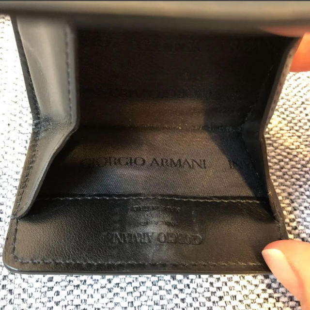 Giorgio Armani(ジョルジオアルマーニ)のGIORGIO ARMANI ・コインケース メンズのファッション小物(コインケース/小銭入れ)の商品写真