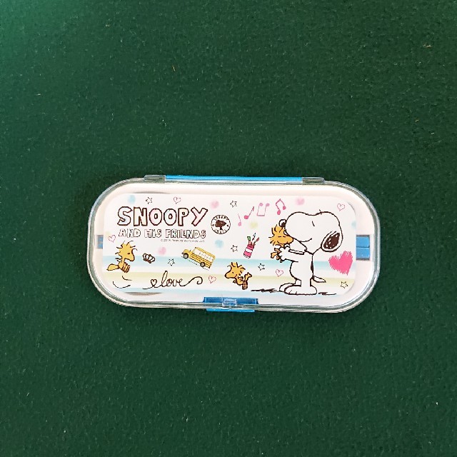 SNOOPY(スヌーピー)のスヌーピーのトリオセットその3 キッズ/ベビー/マタニティの授乳/お食事用品(スプーン/フォーク)の商品写真