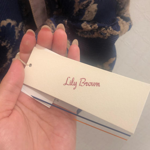 Lily Brown(リリーブラウン)のlillybrawn ジャガードミニ台形スカート レディースのスカート(ミニスカート)の商品写真