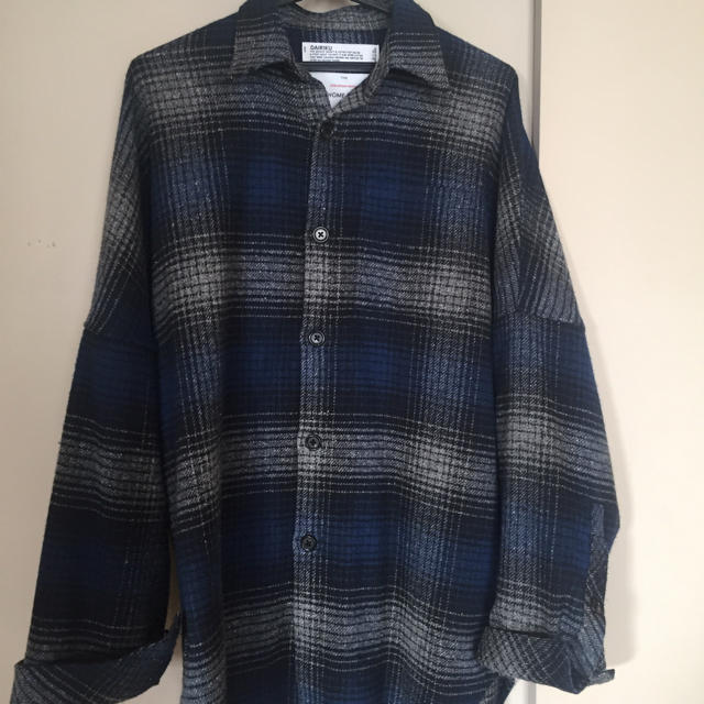 Dairiku18aw oversize shirt ブルー メンズのトップス(シャツ)の商品写真