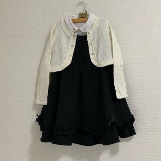 ファミリア(familiar)の120cm 女の子 ワンピースセット(ドレス/フォーマル)