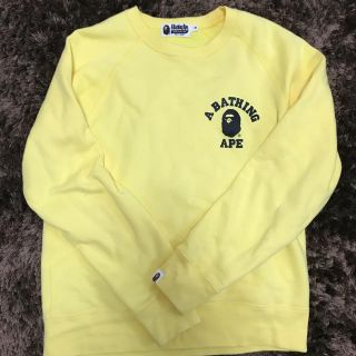 アベイシングエイプ(A BATHING APE)のアベイシングエイプ  A BATHING APE BAPE トレーナー(スウェット)