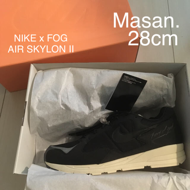 メンズNIKE AIR SKYLON Ⅱ FOG ナイキ スカイロン