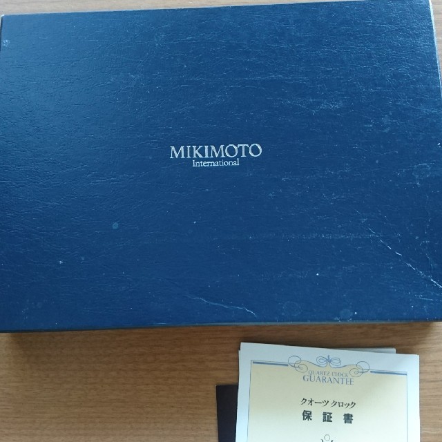 MIKIMOTO(ミキモト)の【新品未使用】MIKIMOTO 写真立て&時計セット インテリア/住まい/日用品のインテリア小物(置時計)の商品写真