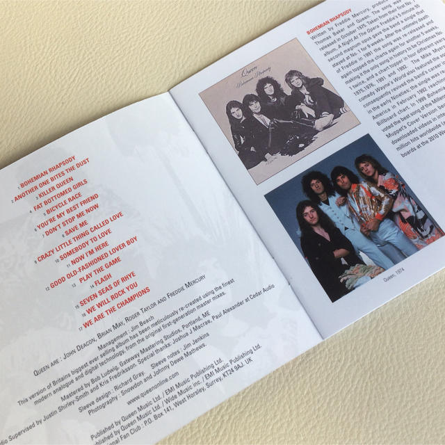 QUEEN GREATEST HITS ／クイーン グレイテスト・ヒッツ  CD エンタメ/ホビーのCD(ポップス/ロック(洋楽))の商品写真