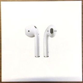 アップル(Apple)の【新品未開封】Apple AirPods（MMEF2J/A）(ヘッドフォン/イヤフォン)