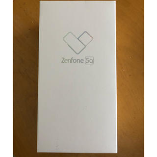 エイスース(ASUS)のZenFone 5Q sim free ホワイト(スマートフォン本体)