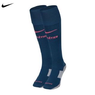 ナイキ(NIKE)の★送料無料★UK直輸入★ナイキ★アトレティコ・マドリード ストッキング★青桃/M(ウェア)