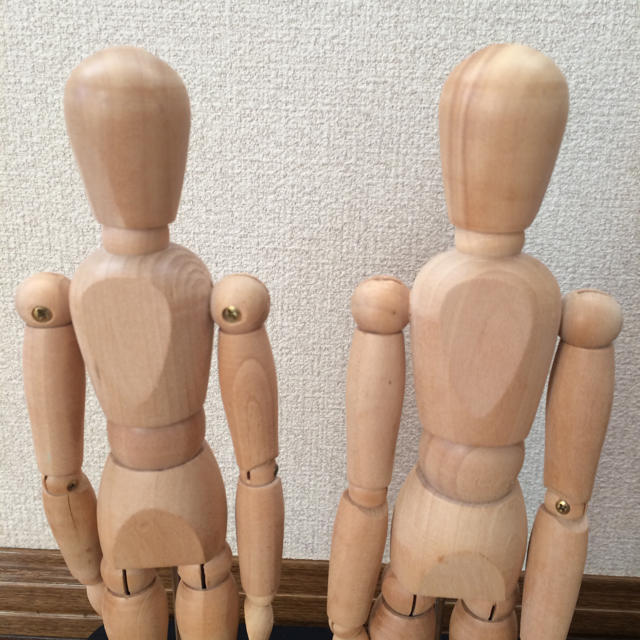 IKEA デッサン人形　2体セット