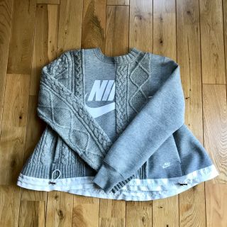 サカイ(sacai)のナイキ × サカイ ケーブルニット テックフリース (ニット/セーター)