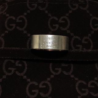 グッチ(Gucci)の【みなと様専用】【中古品】GUCCI 指輪 ユニセックス ＃16【正規品】(リング(指輪))