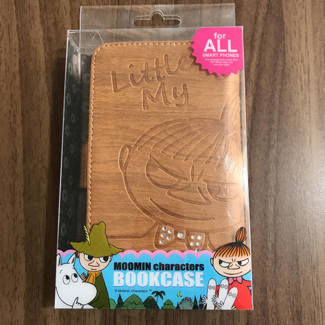 ムーミン  みー   ブック型スマホケース♪ ハンドメイドのスマホケース/アクセサリー(スマホケース)の商品写真