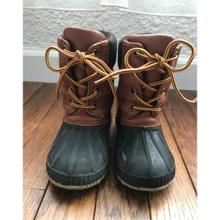 ベビーギャップ(babyGAP)のベビーギャップ  LLBean風 スノーブーツ レインブーツ 15センチ(長靴/レインシューズ)