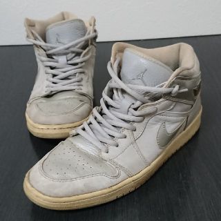 ナイキ(NIKE)のAIRJORDAN1 レトロ シルバー(スニーカー)