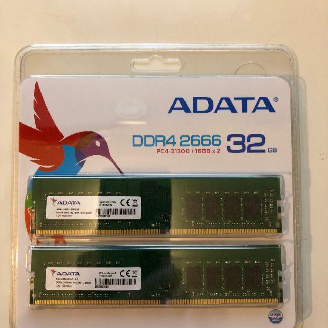 PCメモリ DDR4 32GB(16GBx2)