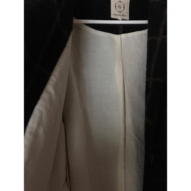SM2(サマンサモスモス)のSamansa Mos2 ウール混コート レディースのジャケット/アウター(ロングコート)の商品写真