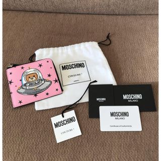 モスキーノ(MOSCHINO)のMOSCHINO UFOテディ ウォレット(財布)