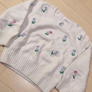 レディアゼル(REDYAZEL)のモヘア刺繍ニット(ニット/セーター)