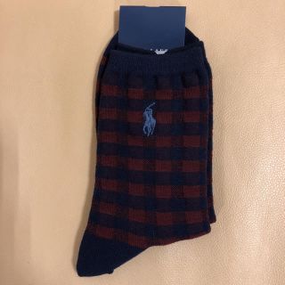 ポロラルフローレン(POLO RALPH LAUREN)の新品 レディース POLO ポロラルフローレン 人気柄ソックス 日本製(ソックス)