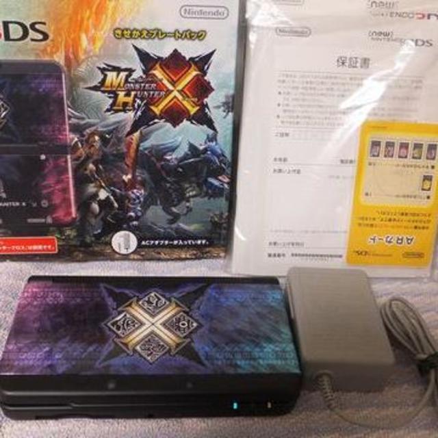 美品】ソフトなし Nintendo 3DS ニンテンドー モンハンクロス-