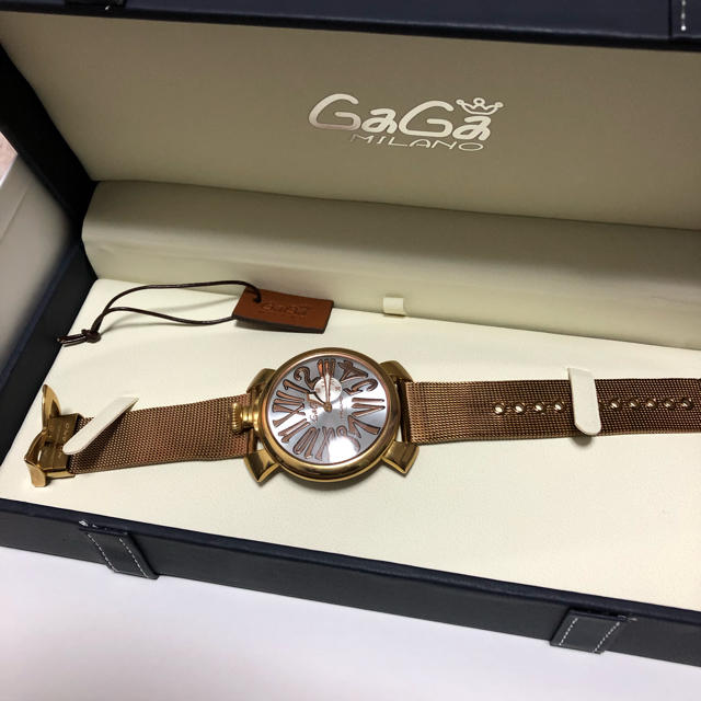 GaGa MILANO(ガガミラノ)のGAGA MIRANO 箱付き メンズの時計(腕時計(アナログ))の商品写真