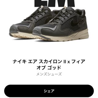 フィアオブゴッド(FEAR OF GOD)の26.5 Fear of god Nike Skylon(スニーカー)