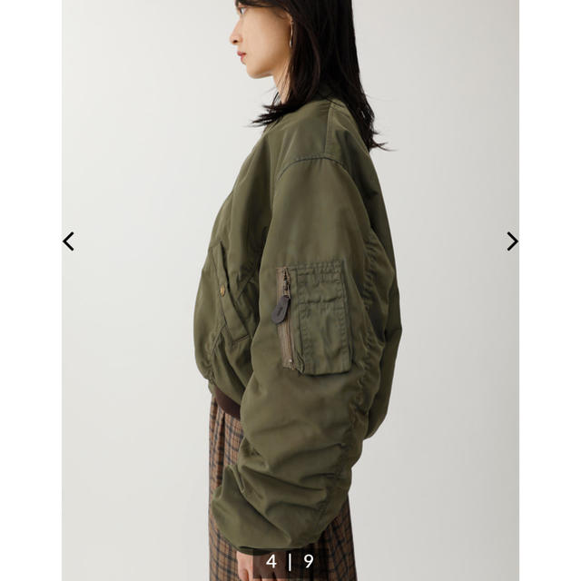 moussy(マウジー)のMOUSSY FADED VINTAGE MA-1 レディースのジャケット/アウター(ブルゾン)の商品写真