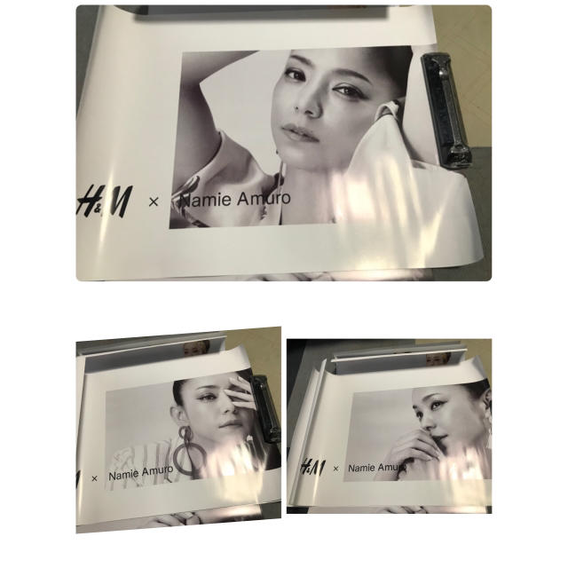 安室奈美恵 H&M非売品ポスター6枚セット！！ エンタメ/ホビーのタレントグッズ(ミュージシャン)の商品写真