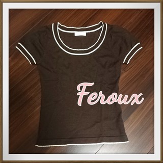 フェルゥ(Feroux)のフェルゥ 半袖カットソー(カットソー(半袖/袖なし))