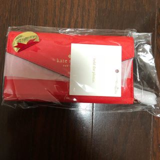 ケイトスペードニューヨーク(kate spade new york)のケイトスペード レザー手帳型ケース(iPhoneケース)