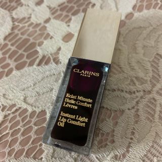 クラランス(CLARINS)のCLARINS コンフォートリップオイル 08 ブラックベリー(リップグロス)